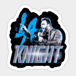 LA Knight Let Me Talk Sticker